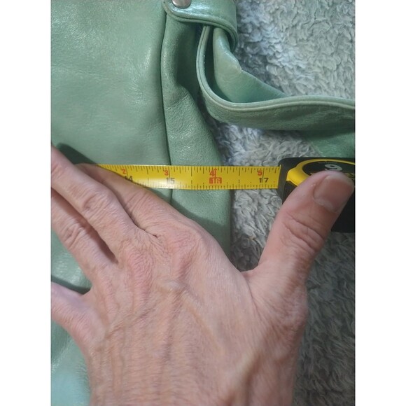 Latico Leather Hobo Green Purse Boho - Picture 9 of 11